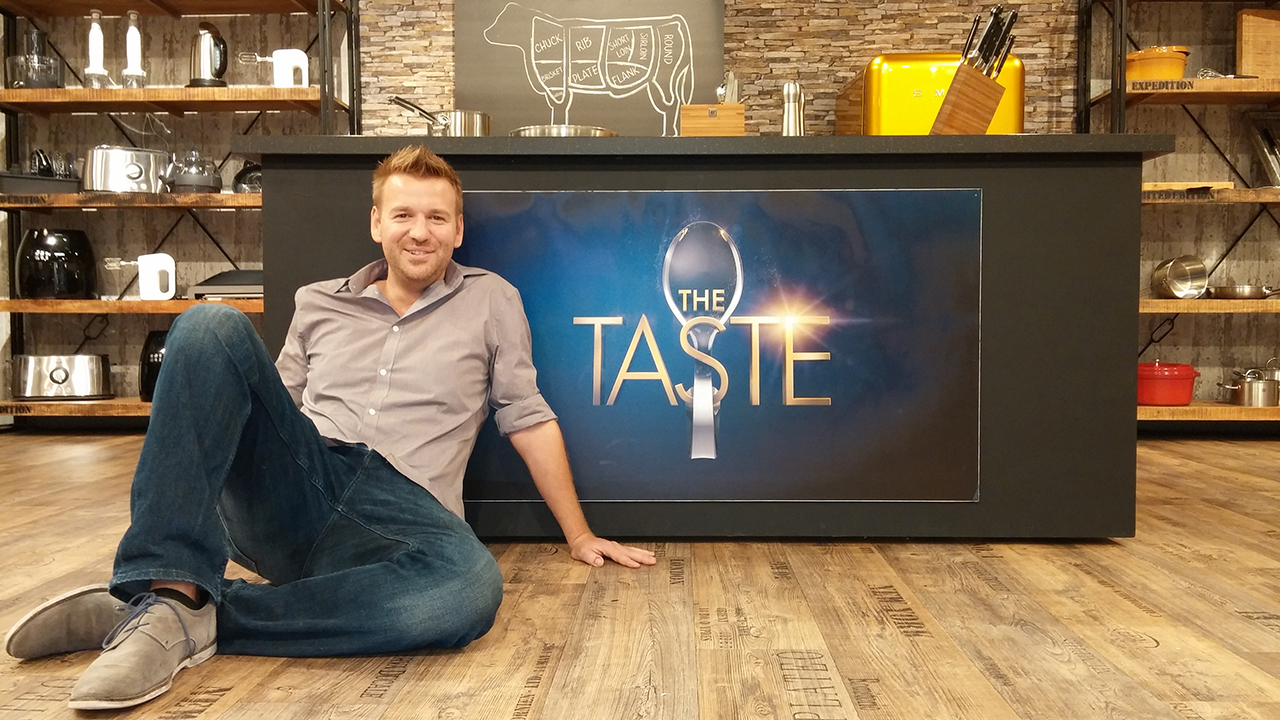 Gastkoch Jan Aigner, Gewinner der TV-Kochshow The Taste 2014